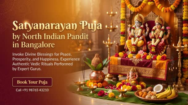 Satyanarayan puja in Bangalore by Hindi Ganesh Laxmi Puja