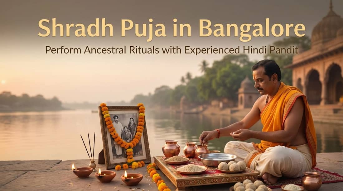 Traditional Shradh ceremony in Bangalore